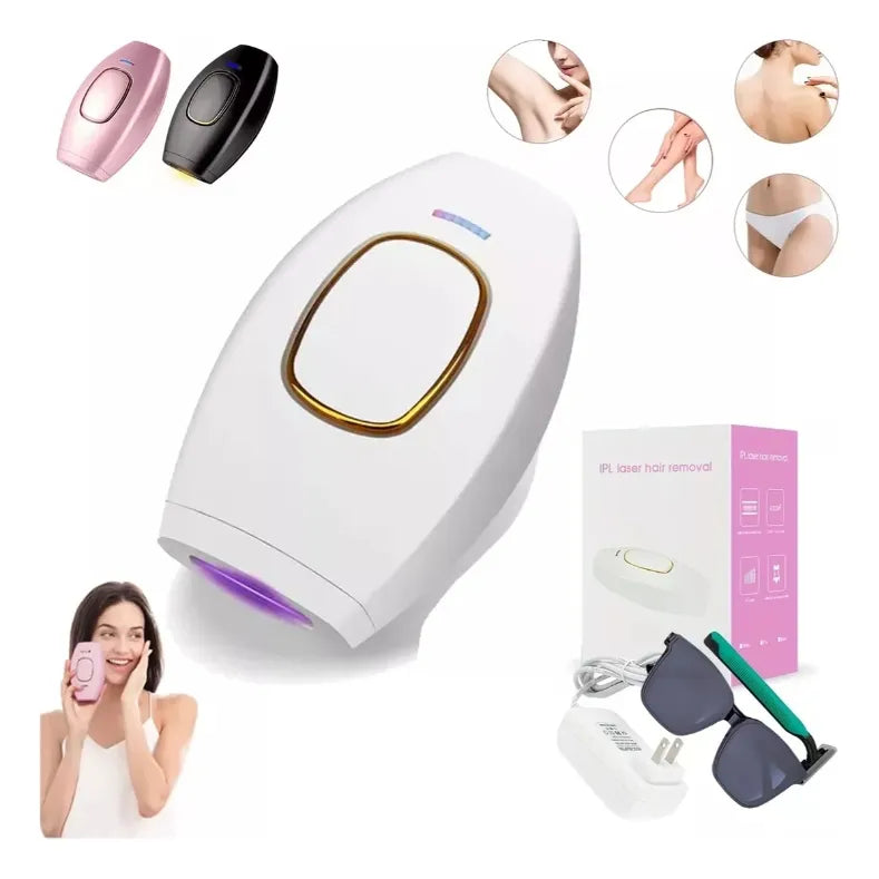 Depiladora Láser IPL Profesional Sin Dolor – Resultados Permanentes en Casa