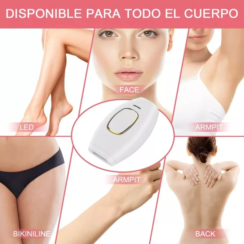 Depiladora Láser IPL Profesional Sin Dolor – Resultados Permanentes en Casa