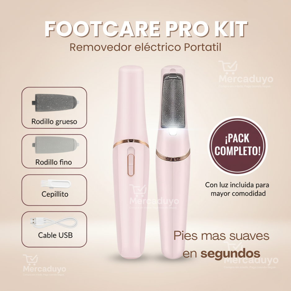 FootCare Pro - Removedor Eléctrico Portatil